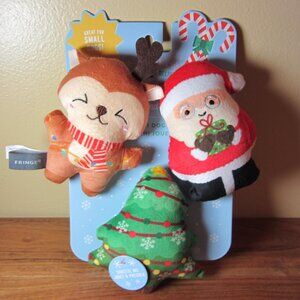 fringe studio special delivery christmas small dog toys gift set NWT (W4343)